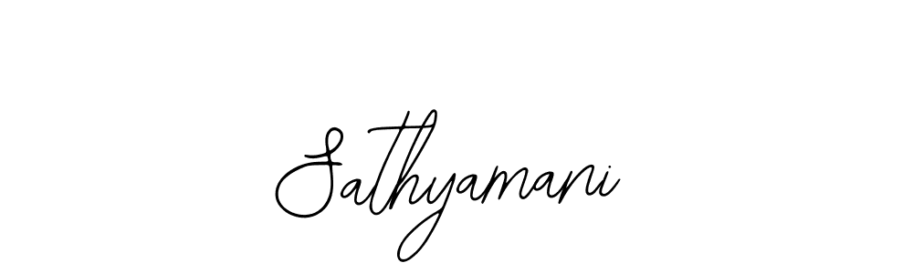 Create a beautiful signature design for name Sathyamani. With this signature (Bearetta-2O07w) fonts, you can make a handwritten signature for free. Sathyamani signature style 12 images and pictures png