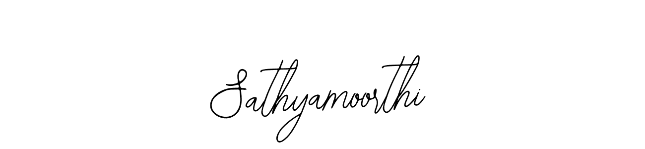 Also we have Sathyamoorthi name is the best signature style. Create professional handwritten signature collection using Bearetta-2O07w autograph style. Sathyamoorthi signature style 12 images and pictures png
