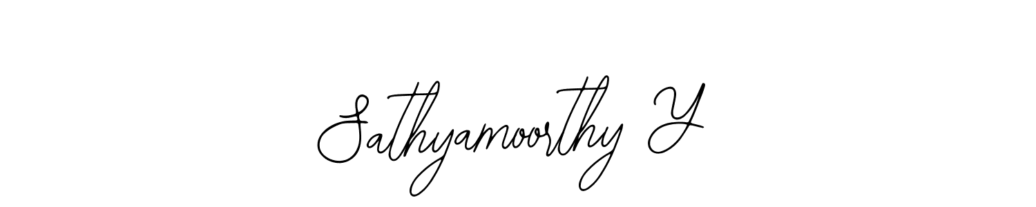 Make a short Sathyamoorthy Y signature style. Manage your documents anywhere anytime using Bearetta-2O07w. Create and add eSignatures, submit forms, share and send files easily. Sathyamoorthy Y signature style 12 images and pictures png