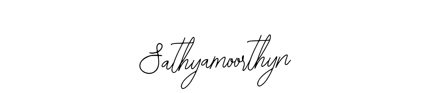 Sathyamoorthyn stylish signature style. Best Handwritten Sign (Bearetta-2O07w) for my name. Handwritten Signature Collection Ideas for my name Sathyamoorthyn. Sathyamoorthyn signature style 12 images and pictures png