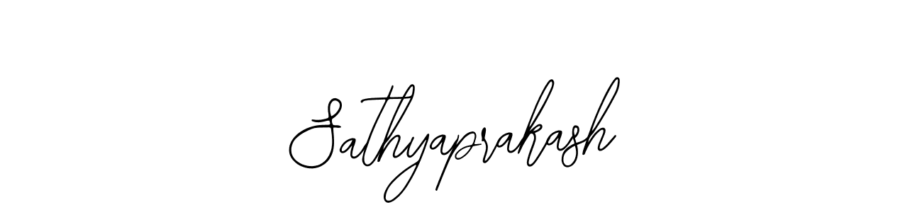 Design your own signature with our free online signature maker. With this signature software, you can create a handwritten (Bearetta-2O07w) signature for name Sathyaprakash. Sathyaprakash signature style 12 images and pictures png
