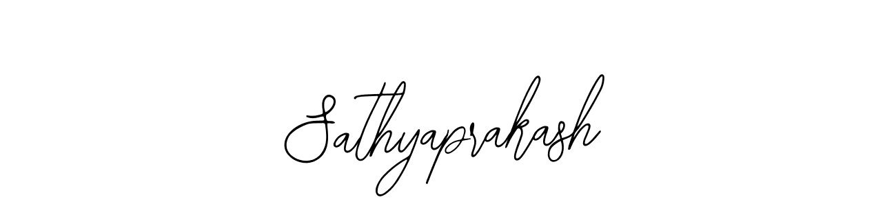 Design your own signature with our free online signature maker. With this signature software, you can create a handwritten (Bearetta-2O07w) signature for name Sathyaprakash. Sathyaprakash signature style 12 images and pictures png