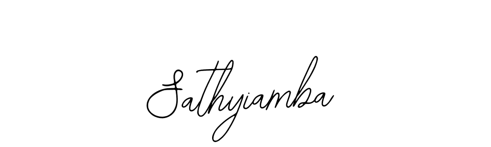 Create a beautiful signature design for name Sathyiamba. With this signature (Bearetta-2O07w) fonts, you can make a handwritten signature for free. Sathyiamba signature style 12 images and pictures png