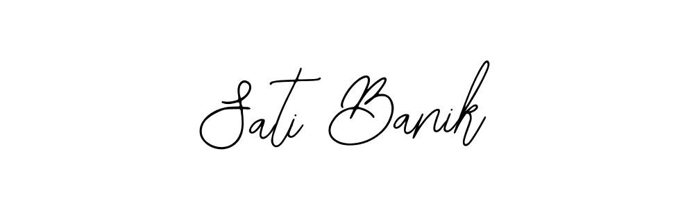 You can use this online signature creator to create a handwritten signature for the name Sati Banik. This is the best online autograph maker. Sati Banik signature style 12 images and pictures png