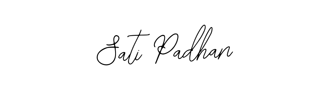 Bearetta-2O07w is a professional signature style that is perfect for those who want to add a touch of class to their signature. It is also a great choice for those who want to make their signature more unique. Get Sati Padhan name to fancy signature for free. Sati Padhan signature style 12 images and pictures png