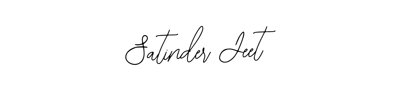 Design your own signature with our free online signature maker. With this signature software, you can create a handwritten (Bearetta-2O07w) signature for name Satinder Jeet. Satinder Jeet signature style 12 images and pictures png