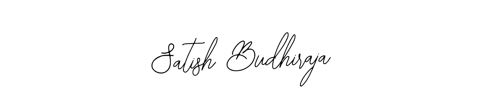 How to make Satish Budhiraja signature? Bearetta-2O07w is a professional autograph style. Create handwritten signature for Satish Budhiraja name. Satish Budhiraja signature style 12 images and pictures png