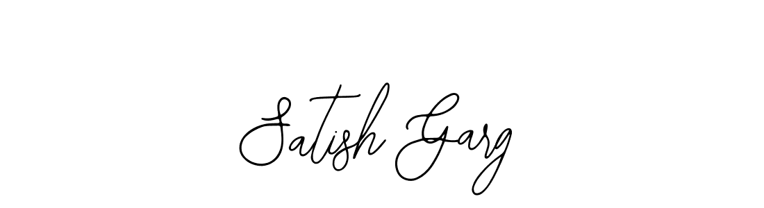 Design your own signature with our free online signature maker. With this signature software, you can create a handwritten (Bearetta-2O07w) signature for name Satish Garg. Satish Garg signature style 12 images and pictures png