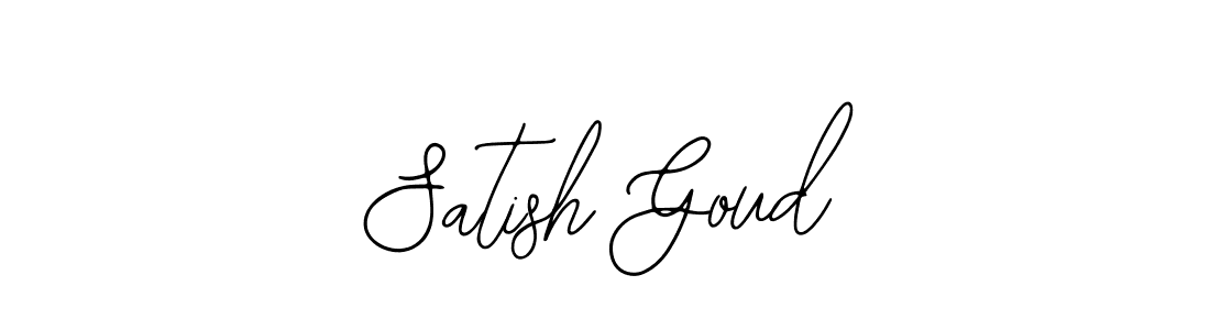 Satish Goud stylish signature style. Best Handwritten Sign (Bearetta-2O07w) for my name. Handwritten Signature Collection Ideas for my name Satish Goud. Satish Goud signature style 12 images and pictures png