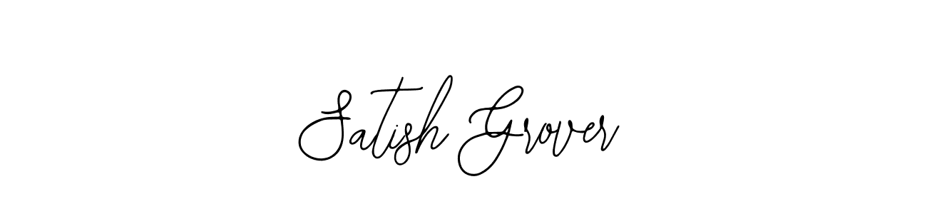 if you are searching for the best signature style for your name Satish Grover. so please give up your signature search. here we have designed multiple signature styles  using Bearetta-2O07w. Satish Grover signature style 12 images and pictures png