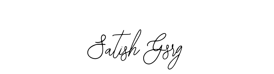 Satish Gsrg stylish signature style. Best Handwritten Sign (Bearetta-2O07w) for my name. Handwritten Signature Collection Ideas for my name Satish Gsrg. Satish Gsrg signature style 12 images and pictures png