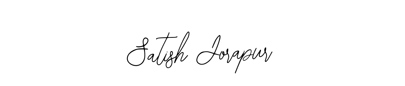 Make a short Satish Jorapur signature style. Manage your documents anywhere anytime using Bearetta-2O07w. Create and add eSignatures, submit forms, share and send files easily. Satish Jorapur signature style 12 images and pictures png