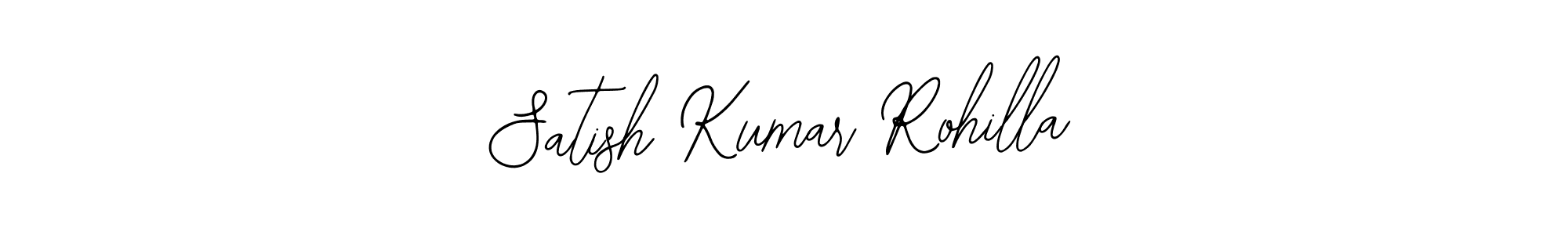Create a beautiful signature design for name Satish Kumar Rohilla. With this signature (Bearetta-2O07w) fonts, you can make a handwritten signature for free. Satish Kumar Rohilla signature style 12 images and pictures png