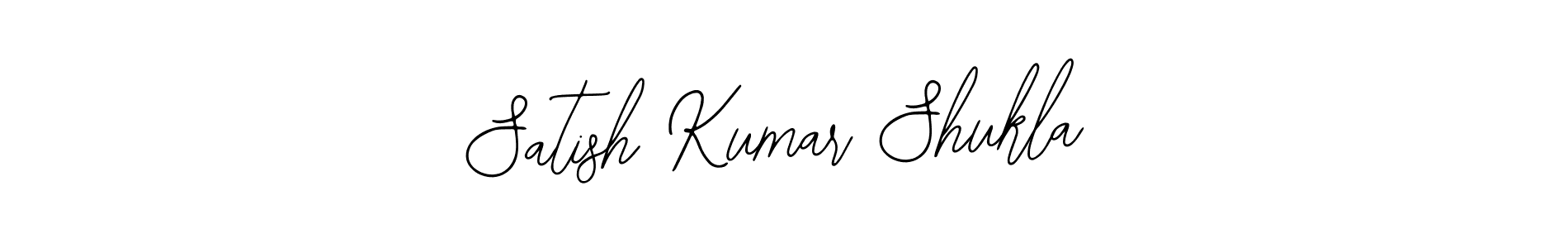 You should practise on your own different ways (Bearetta-2O07w) to write your name (Satish Kumar Shukla) in signature. don't let someone else do it for you. Satish Kumar Shukla signature style 12 images and pictures png