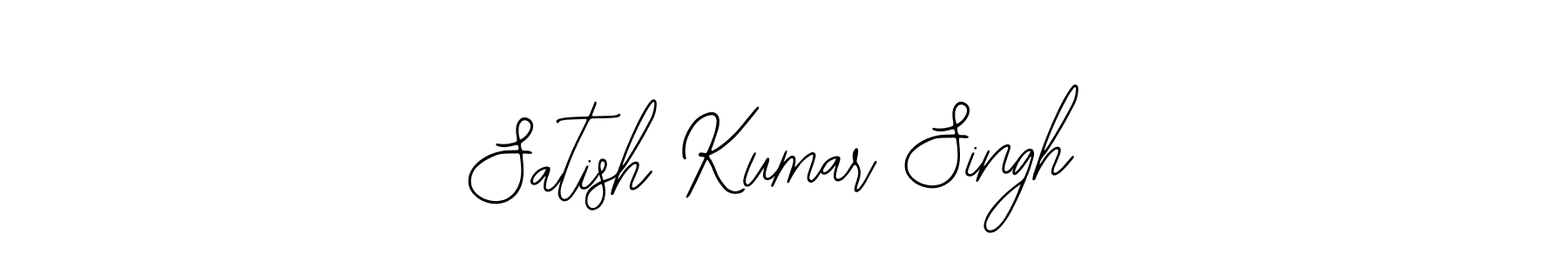 Design your own signature with our free online signature maker. With this signature software, you can create a handwritten (Bearetta-2O07w) signature for name Satish Kumar Singh. Satish Kumar Singh signature style 12 images and pictures png