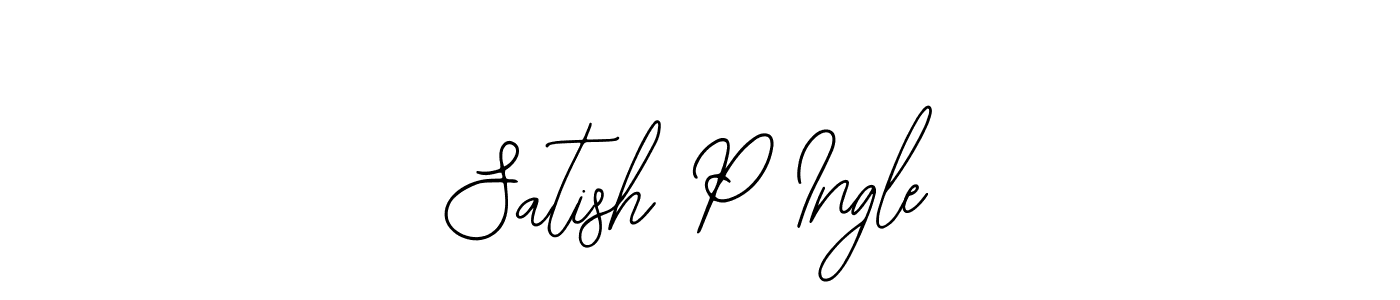 How to make Satish P Ingle signature? Bearetta-2O07w is a professional autograph style. Create handwritten signature for Satish P Ingle name. Satish P Ingle signature style 12 images and pictures png