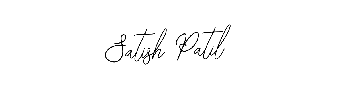 Create a beautiful signature design for name Satish Patil. With this signature (Bearetta-2O07w) fonts, you can make a handwritten signature for free. Satish Patil signature style 12 images and pictures png