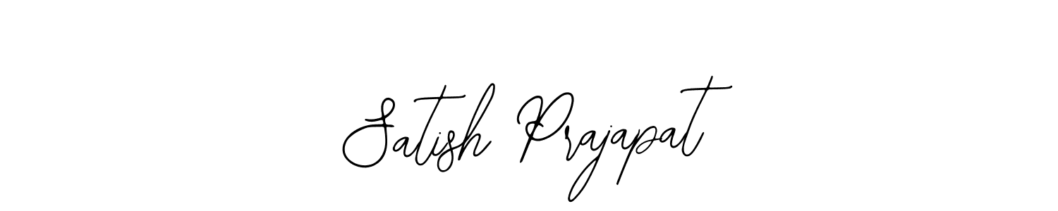 Similarly Bearetta-2O07w is the best handwritten signature design. Signature creator online .You can use it as an online autograph creator for name Satish Prajapat. Satish Prajapat signature style 12 images and pictures png