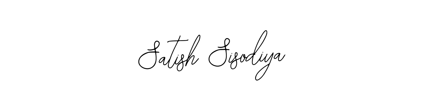 Design your own signature with our free online signature maker. With this signature software, you can create a handwritten (Bearetta-2O07w) signature for name Satish Sisodiya. Satish Sisodiya signature style 12 images and pictures png