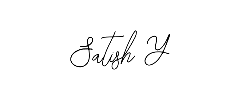 Satish Y stylish signature style. Best Handwritten Sign (Bearetta-2O07w) for my name. Handwritten Signature Collection Ideas for my name Satish Y. Satish Y signature style 12 images and pictures png