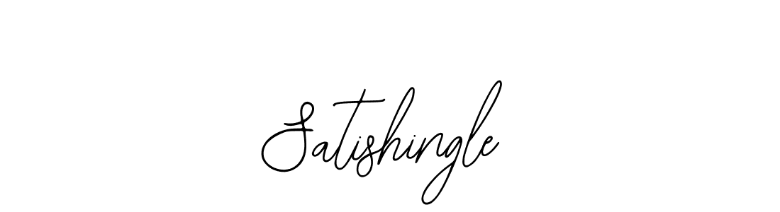 How to make Satishingle signature? Bearetta-2O07w is a professional autograph style. Create handwritten signature for Satishingle name. Satishingle signature style 12 images and pictures png