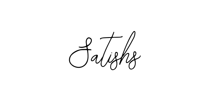 You can use this online signature creator to create a handwritten signature for the name Satishs. This is the best online autograph maker. Satishs signature style 12 images and pictures png