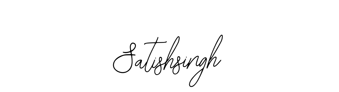 Make a beautiful signature design for name Satishsingh. With this signature (Bearetta-2O07w) style, you can create a handwritten signature for free. Satishsingh signature style 12 images and pictures png