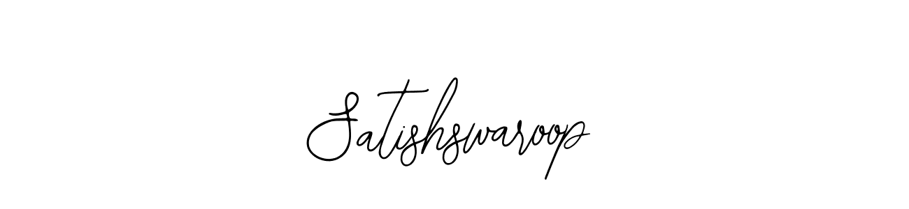Use a signature maker to create a handwritten signature online. With this signature software, you can design (Bearetta-2O07w) your own signature for name Satishswaroop. Satishswaroop signature style 12 images and pictures png