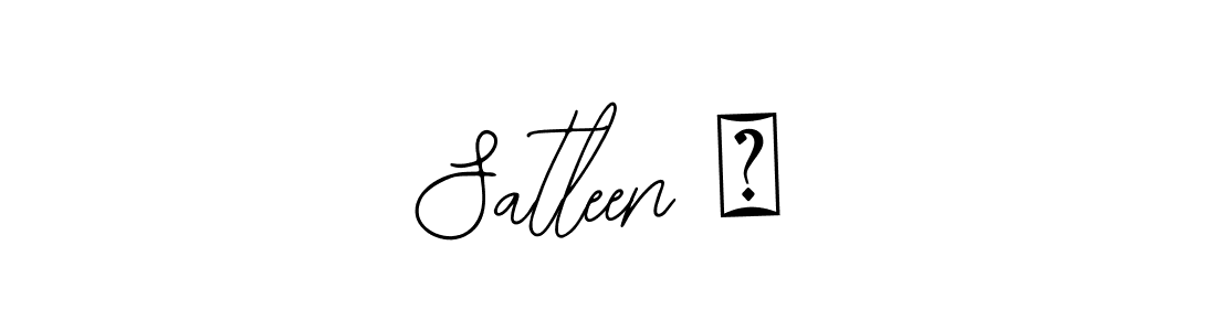 Create a beautiful signature design for name Satleen ☺. With this signature (Bearetta-2O07w) fonts, you can make a handwritten signature for free. Satleen ☺ signature style 12 images and pictures png