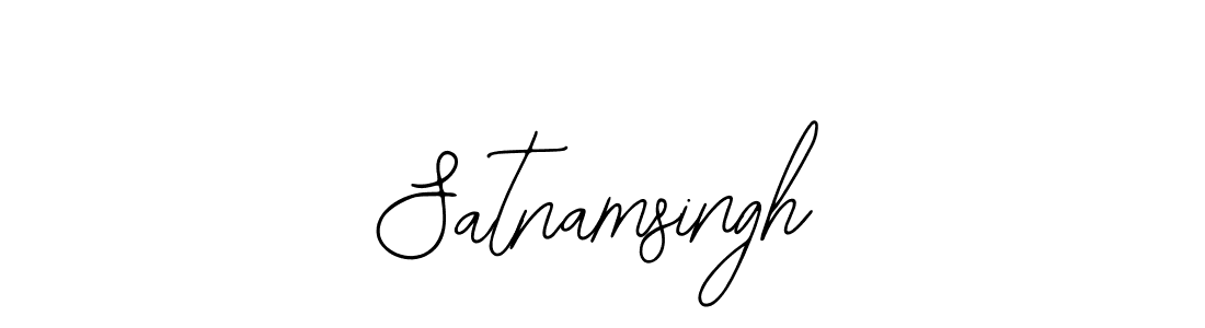 Make a beautiful signature design for name Satnamsingh. With this signature (Bearetta-2O07w) style, you can create a handwritten signature for free. Satnamsingh signature style 12 images and pictures png