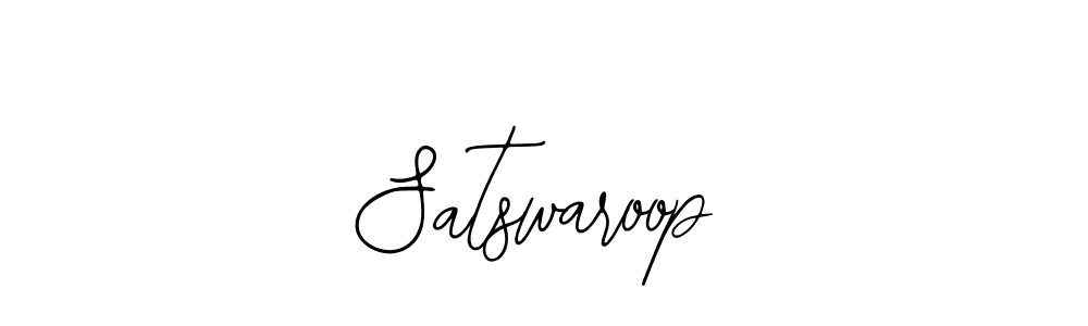 Satswaroop stylish signature style. Best Handwritten Sign (Bearetta-2O07w) for my name. Handwritten Signature Collection Ideas for my name Satswaroop. Satswaroop signature style 12 images and pictures png