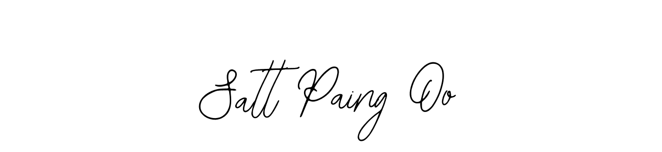 How to Draw Satt Paing Oo signature style? Bearetta-2O07w is a latest design signature styles for name Satt Paing Oo. Satt Paing Oo signature style 12 images and pictures png