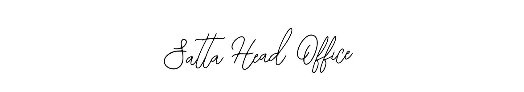 Use a signature maker to create a handwritten signature online. With this signature software, you can design (Bearetta-2O07w) your own signature for name Satta Head Office. Satta Head Office signature style 12 images and pictures png