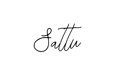 Use a signature maker to create a handwritten signature online. With this signature software, you can design (Bearetta-2O07w) your own signature for name Sattu. Sattu signature style 12 images and pictures png