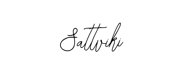 Design your own signature with our free online signature maker. With this signature software, you can create a handwritten (Bearetta-2O07w) signature for name Sattviki. Sattviki signature style 12 images and pictures png