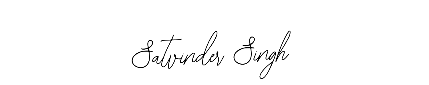 Use a signature maker to create a handwritten signature online. With this signature software, you can design (Bearetta-2O07w) your own signature for name Satvinder Singh. Satvinder Singh signature style 12 images and pictures png
