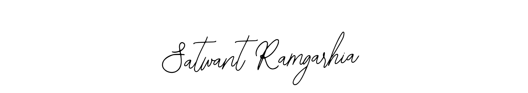 Create a beautiful signature design for name Satwant Ramgarhia. With this signature (Bearetta-2O07w) fonts, you can make a handwritten signature for free. Satwant Ramgarhia signature style 12 images and pictures png