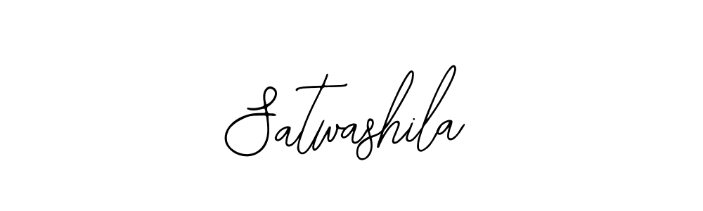 You should practise on your own different ways (Bearetta-2O07w) to write your name (Satwashila) in signature. don't let someone else do it for you. Satwashila signature style 12 images and pictures png