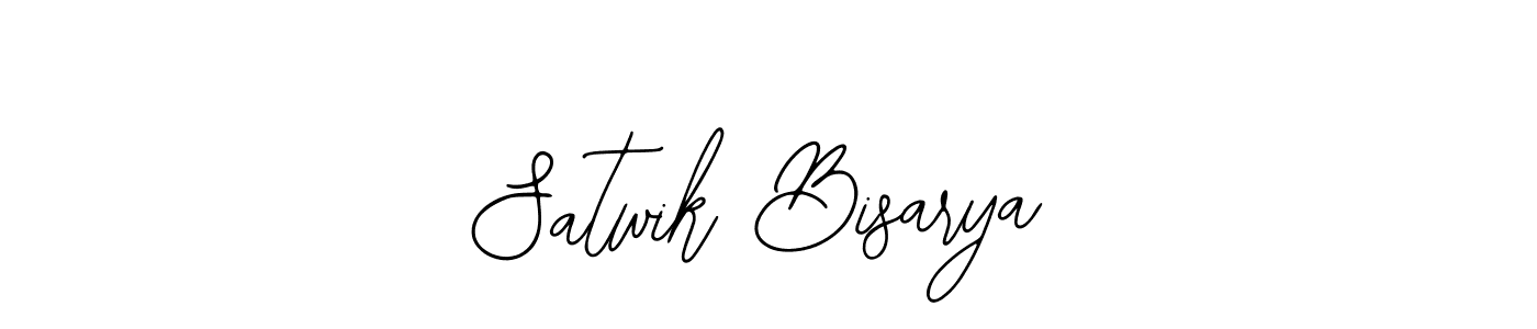 Make a beautiful signature design for name Satwik Bisarya. Use this online signature maker to create a handwritten signature for free. Satwik Bisarya signature style 12 images and pictures png