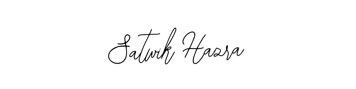 Use a signature maker to create a handwritten signature online. With this signature software, you can design (Bearetta-2O07w) your own signature for name Satwik Hazra. Satwik Hazra signature style 12 images and pictures png