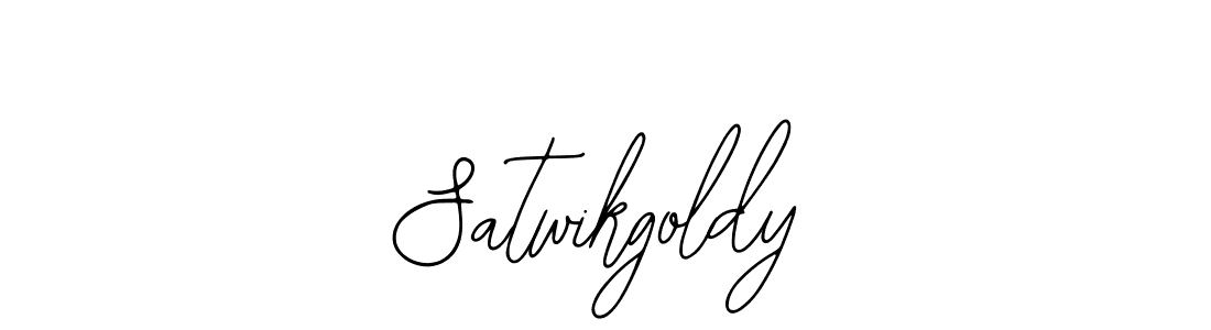 The best way (Bearetta-2O07w) to make a short signature is to pick only two or three words in your name. The name Satwikgoldy include a total of six letters. For converting this name. Satwikgoldy signature style 12 images and pictures png
