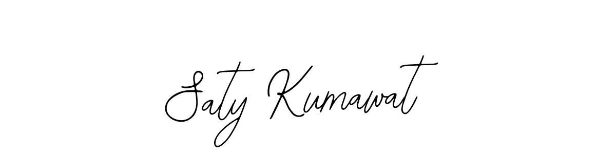 Also we have Saty Kumawat name is the best signature style. Create professional handwritten signature collection using Bearetta-2O07w autograph style. Saty Kumawat signature style 12 images and pictures png