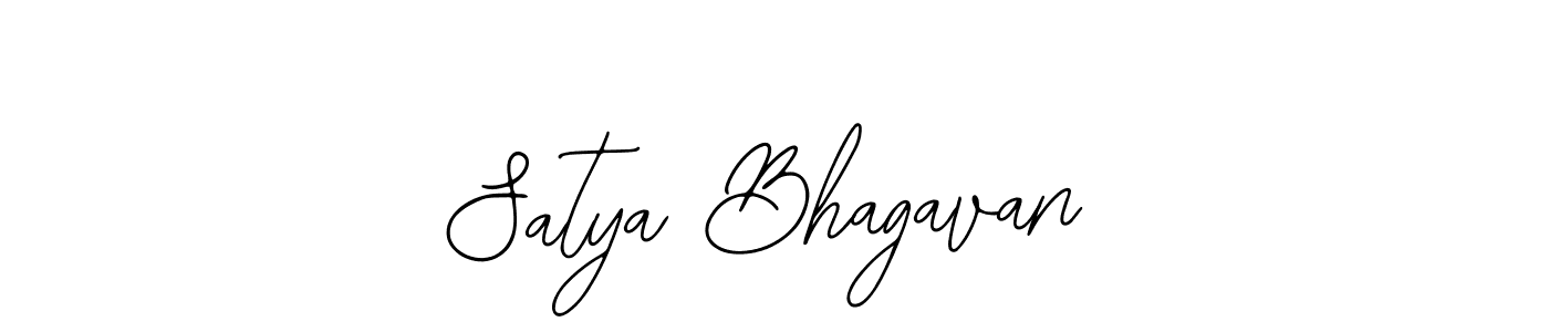 Create a beautiful signature design for name Satya Bhagavan. With this signature (Bearetta-2O07w) fonts, you can make a handwritten signature for free. Satya Bhagavan signature style 12 images and pictures png