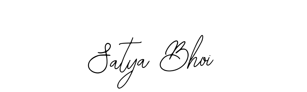 Make a beautiful signature design for name Satya Bhoi. With this signature (Bearetta-2O07w) style, you can create a handwritten signature for free. Satya Bhoi signature style 12 images and pictures png