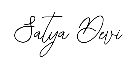 The Bearetta-2O07w typeface gives name Satya Devi a refined look. Suitable for certificates, diplomas, and official verification. Satya Devi signature style 12 images and pictures png