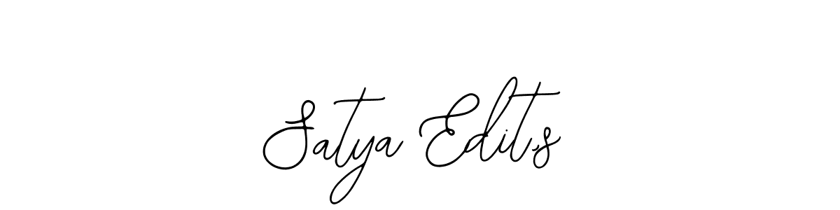 How to make Satya Edit,s signature? Bearetta-2O07w is a professional autograph style. Create handwritten signature for Satya Edit,s name. Satya Edit,s signature style 12 images and pictures png