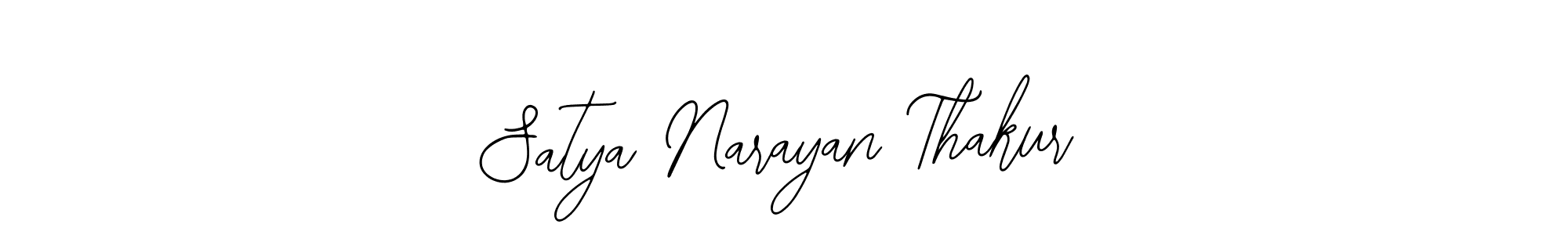 Design your own signature with our free online signature maker. With this signature software, you can create a handwritten (Bearetta-2O07w) signature for name Satya Narayan Thakur. Satya Narayan Thakur signature style 12 images and pictures png