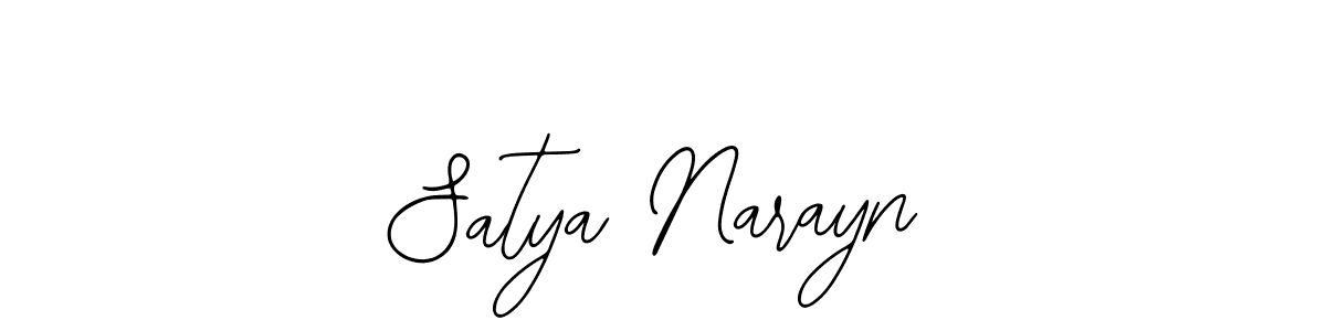 How to make Satya Narayn signature? Bearetta-2O07w is a professional autograph style. Create handwritten signature for Satya Narayn name. Satya Narayn signature style 12 images and pictures png