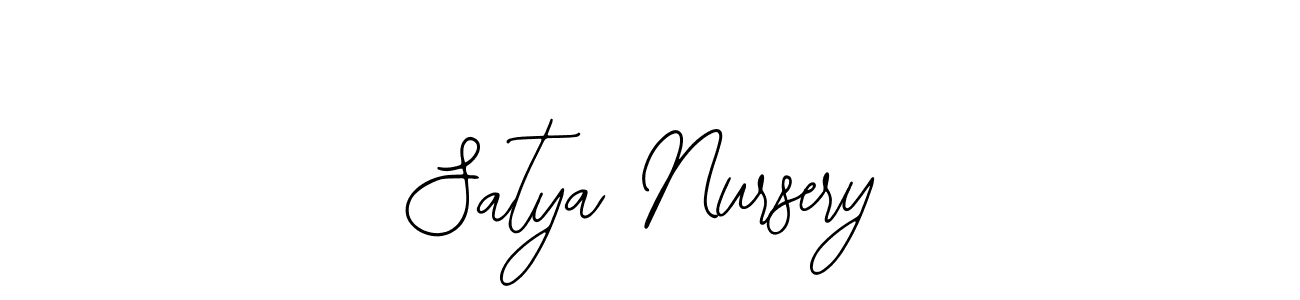 Make a beautiful signature design for name Satya Nursery. With this signature (Bearetta-2O07w) style, you can create a handwritten signature for free. Satya Nursery signature style 12 images and pictures png
