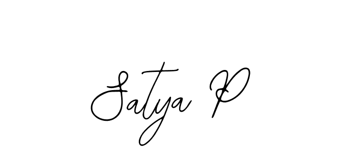 Bearetta-2O07w is a professional signature style that is perfect for those who want to add a touch of class to their signature. It is also a great choice for those who want to make their signature more unique. Get Satya P name to fancy signature for free. Satya P signature style 12 images and pictures png